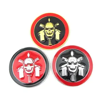 

Metal Skull Car Badge Emblem