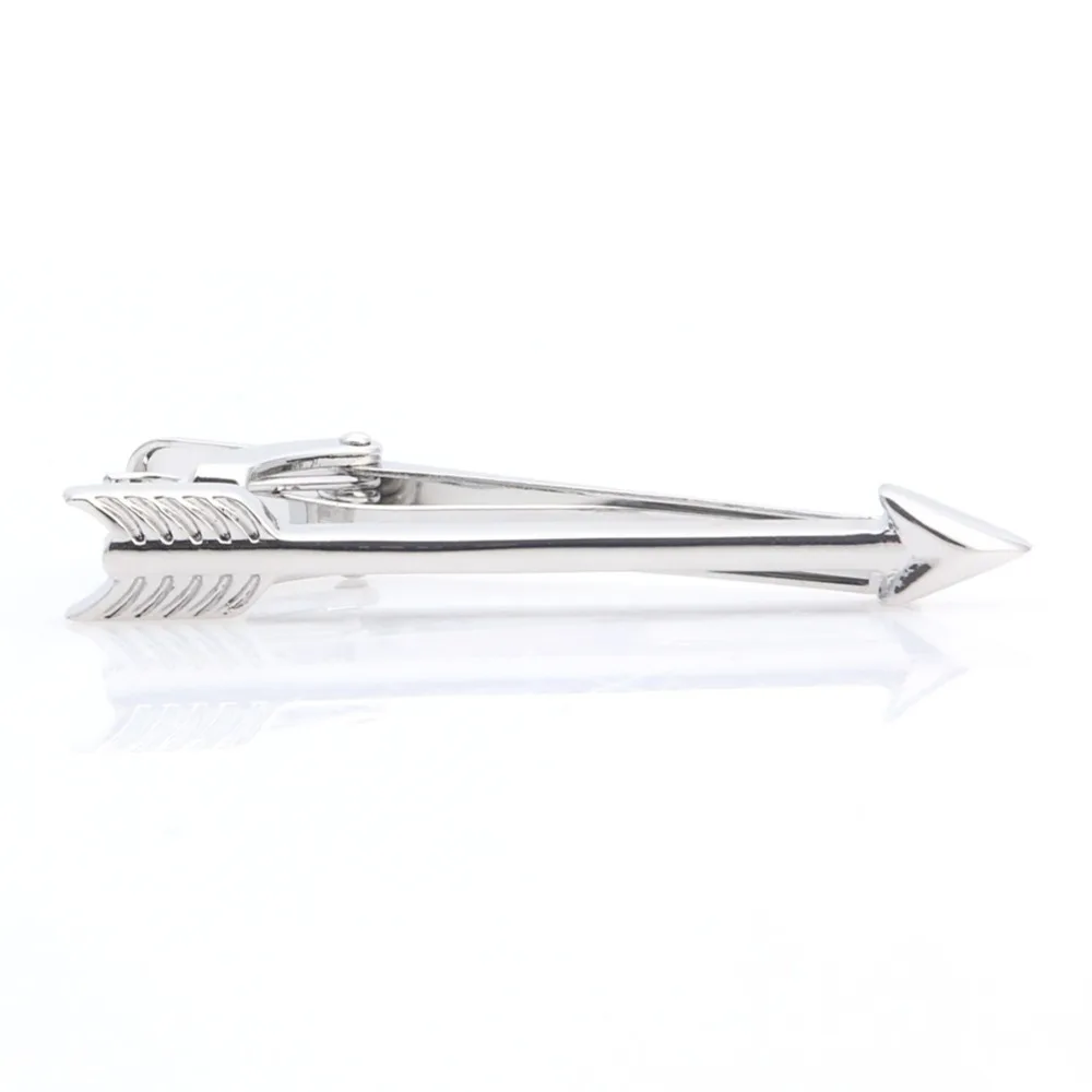

Fashion men Vintage silver arrow Tie Clip Necktie Feather Archor Mustache Tie Clasps Bar Clasp