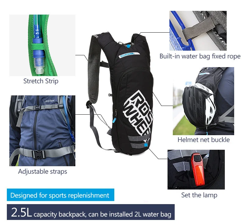 Top Bicycle Bag 1.5L Sport Water Bag Cycling Multifunctional Backpack mtb cycling bike bags 2