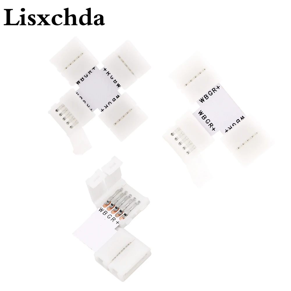 5pin Led Strip Clip 5 Pin Rgbw Rgbww Led Strip Connector