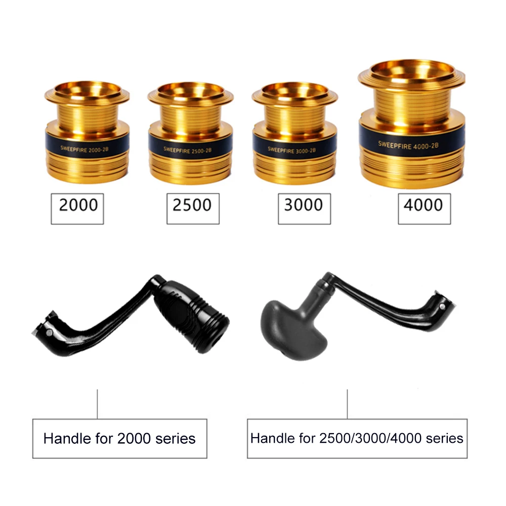 Катушка спиннинга DAIWA SWEEPFIRE 2000/2500/3000/4000 2BB/5 3: 1/2 6 кг|Рыболовные катушки| |