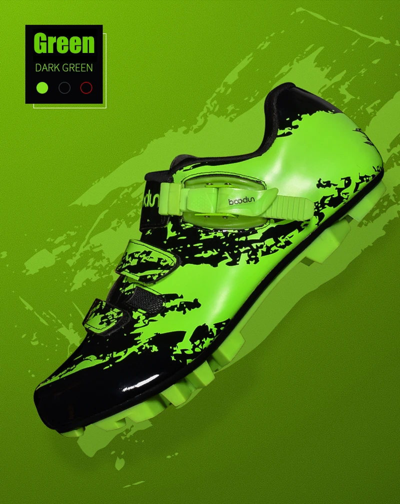 BOODUN sapatilha ciclismo mtb Cycling Shoes add SPD Pedal set Men sneakers mountain Bike Bicycle Self-Locking Athletic Shoes