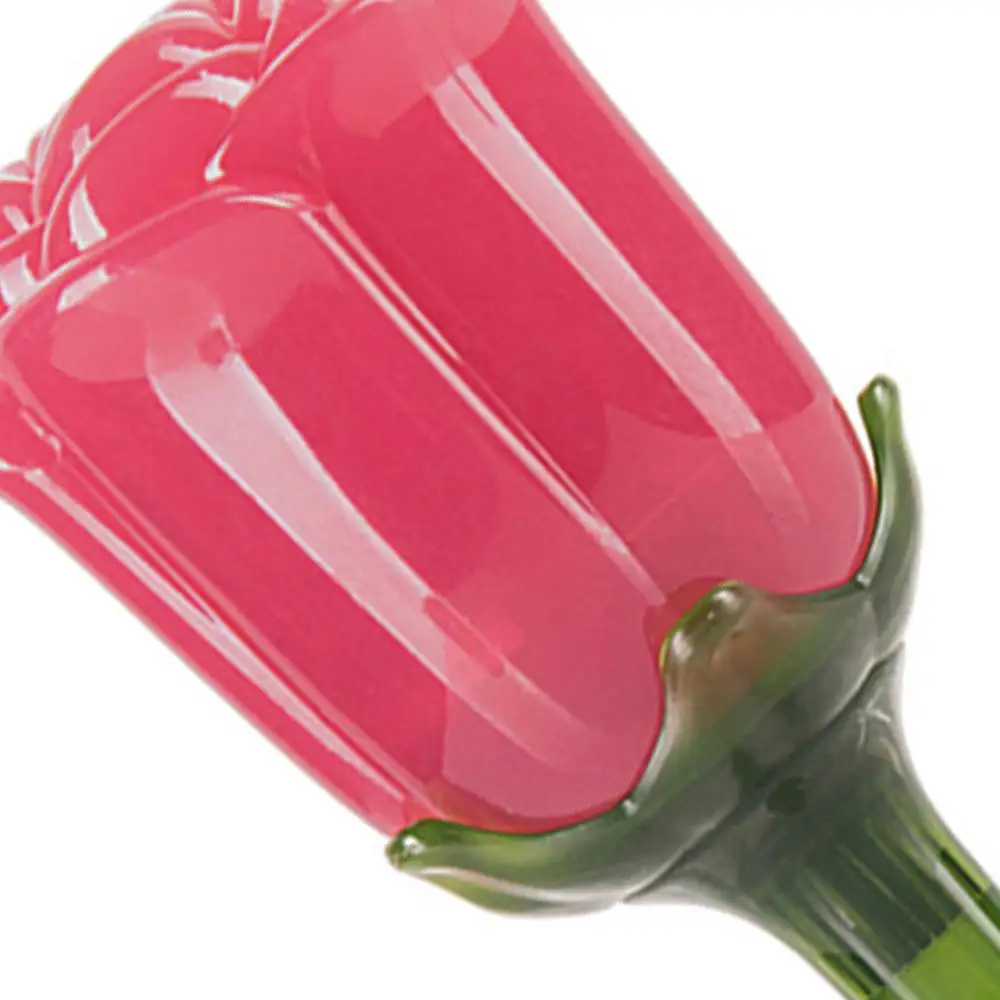 Креативный дизайн Розы зеркало увлажняющее блеск для губ глазури макияж долговечная жидкость губная помада