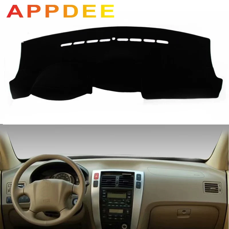 APPDEE для Hyundai Tuscon Ix35 2004 2009 Чехлы стайлинга автомобиля коврик приборной панели