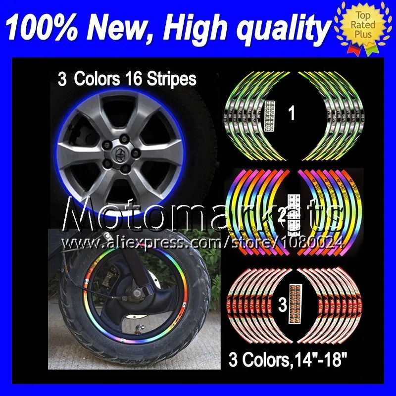 Wheel Rim Decals Stickers For SUZUKI KATANA GSXF600 GSXF 600 GSX600F GSX 600F 2003 2004 2005 2006 2007 6B79 Sticker | Автомобили и