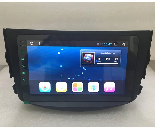 Sale Car radio dvd Android T3/T8 player for Toyota RAV4 2007 - 2011 2 din 1024*600 car dvd gps navigation wifi rds 11