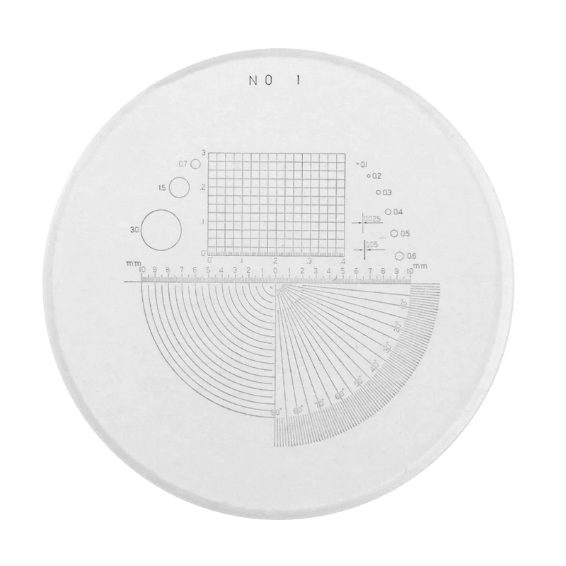 Диаметр 35 мм угол сетка/Крест Сетка микрометр для увеличительного стекла шкала микроскопа сетка измерения