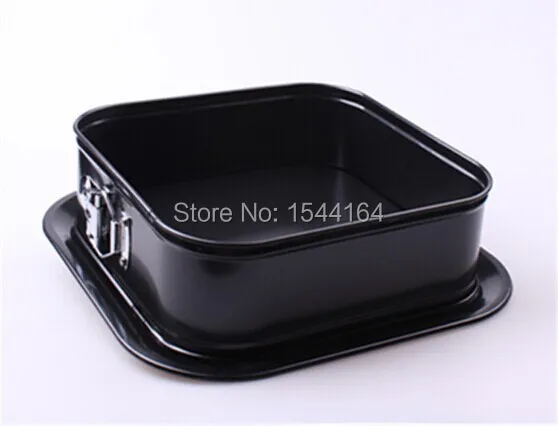 free shipping 24cm square shaped non stick bake form square bake form