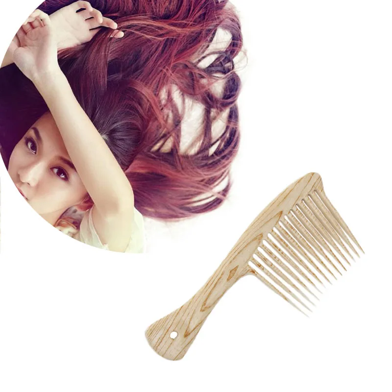 Plastic Large Wide Tooth Pin Home Use Hair Detangling Hairdressing Rake