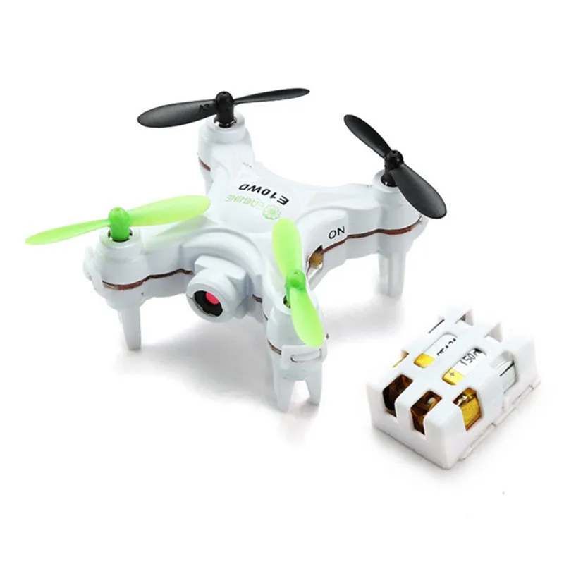 

New Arrival Eachine E10WD Mini Wifi FPV With Altitude Mode 2.4G 4CH 6-axis RC Quadcopter BNF/RTF