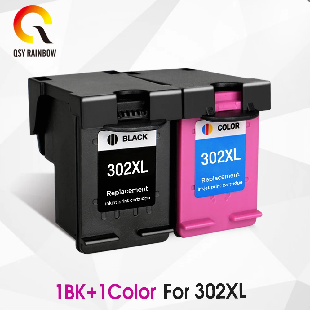 Цена CMYK 302XL переработанный картридж Замена для HP 302 HP302 XL чернильный картридж с чернилами HP Deskjet 1110 1111 1112 2130 2131 принтер