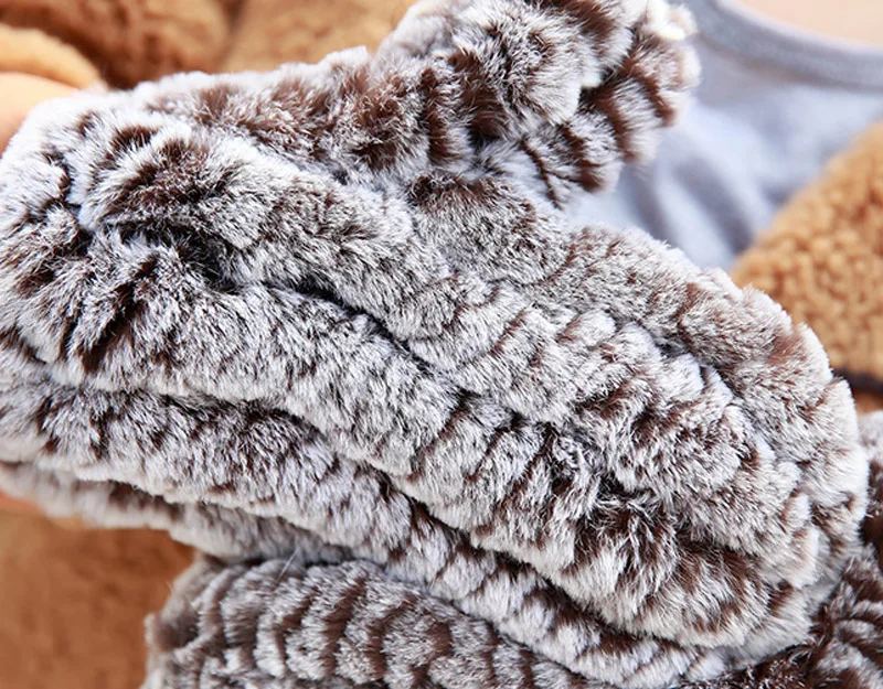 Модные зимние перчатки для девочек, настоящий мех кролика, вязаные перчатки, теплые мягкие варежки из натурального меха, Новое поступление, брендовые, высокое качество