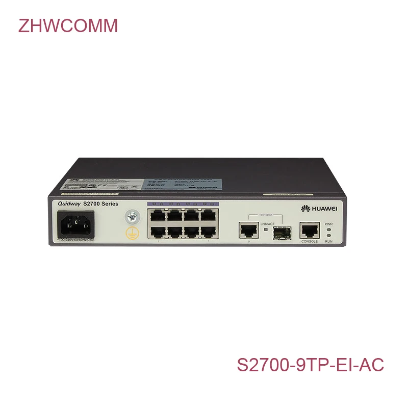 

Hua wei S2700-9TP-EI-AC intelligent network management VLAN access switch with 8 pieces of 10 / 100Base-TX Ethernet ports