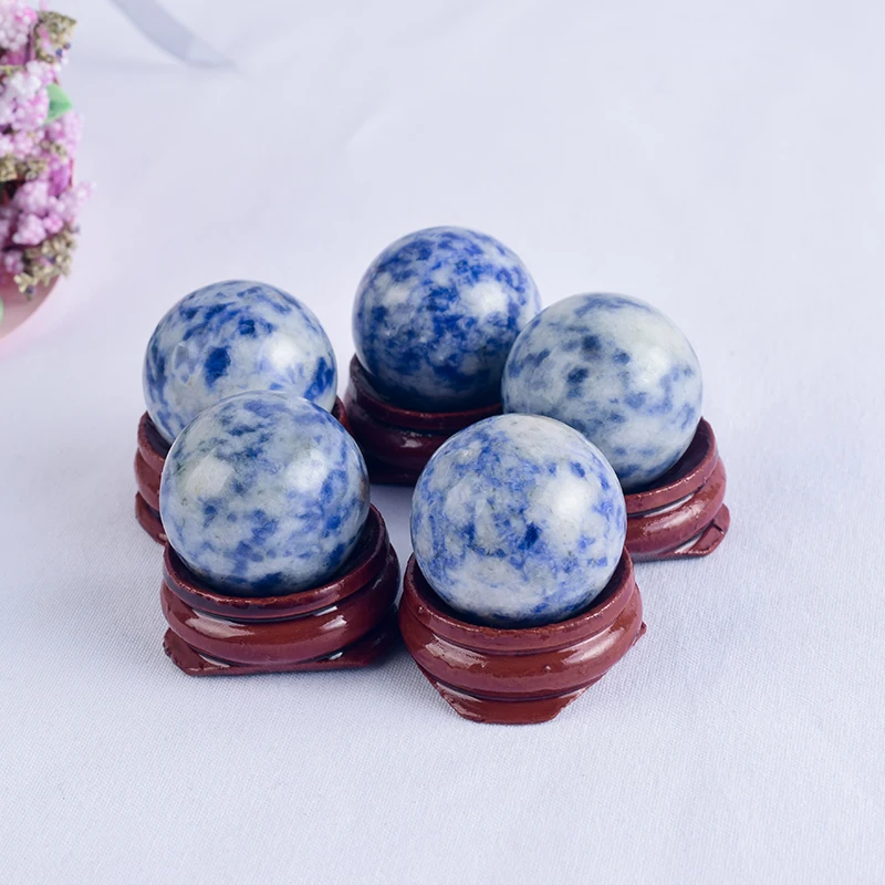 蓝点石圆球25mm (2)