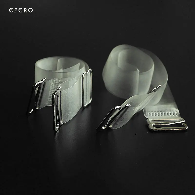 10Pairs Silicone Invisible Bra Straps High elastic Shoulder Straps Non slip Transparent Sexy
