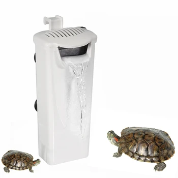 

Waterfall Aquarium Turtle Fish Tank Oxygen Pump Built-In Low Water Level Filter 220-240V 3W Fish Aquarium Accessories