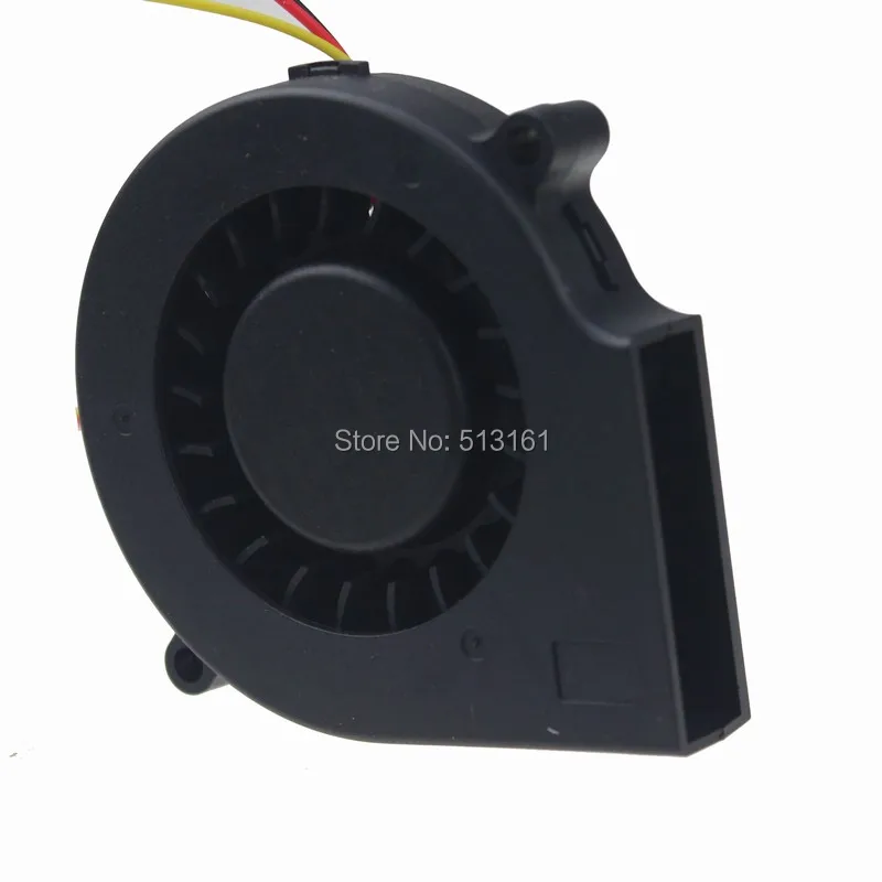 

5 pcs Gdstime DC 12V 3Pin 75mm 75x15mm 7515s Air Flow Cooling Computer Blower Fan