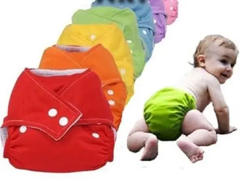 

1 Size For All Cloth Nappy Waterproof Baby Diaper Washable Reusable Nappies Grid Training Pant Cloth Diaper Baby Fraldas Diapers