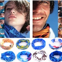 500 шт./лот на открытом воздухе езда на велосипеде Бег Пеший Туризм волшебный шарф Спорт повязки шарф-маска для велосипедиста многофункциональный шарф