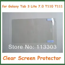 5 шт. Ultra Clear Экран протектор Защитная пленка для Samsung Galaxy Tab 3 Lite 7,0 T110& T111 планшетный ПК без розничной посылка