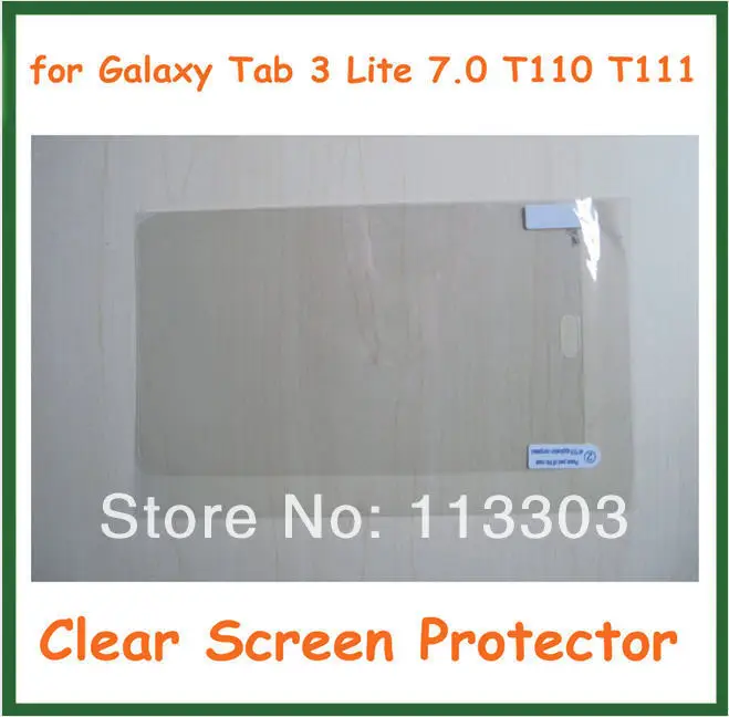 5 шт. Ультра прозрачная защитная пленка для экрана Samsung Galaxy Tab 3 Lite 7 0 T110 &amp T111 Tablet PC