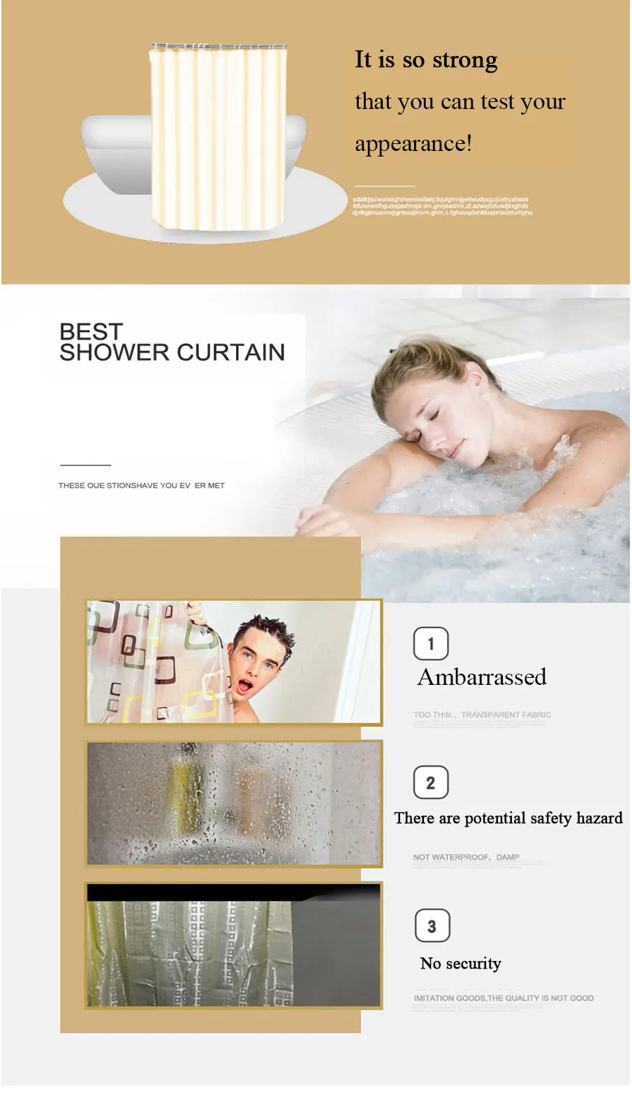 Plaid Shower Curtain  _04