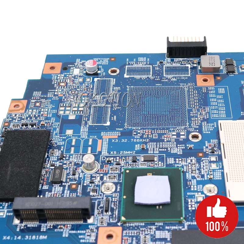 NOKOTION для acer aspire 7741 7741Z 7741G 7741ZG материнская плата для ноутбука HM55 GMA HD DDR3 MBPT501001 48.4HN01.01M Бесплатный процессор