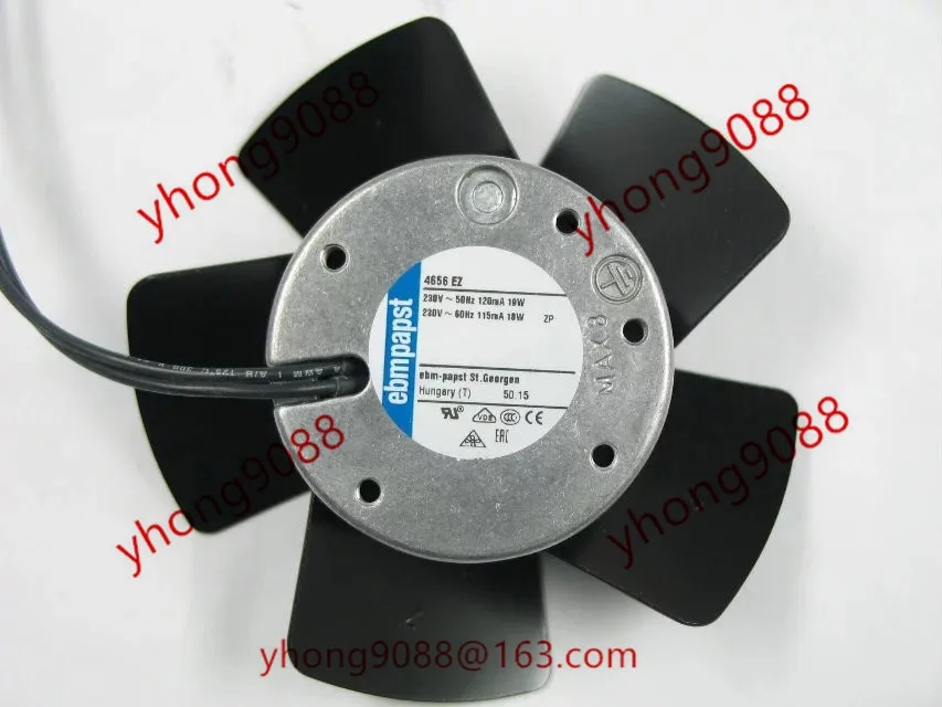 ebmpapst 4656 EZ 4656EZ AC 230V 18W 19W 50Hz 60Hz Server