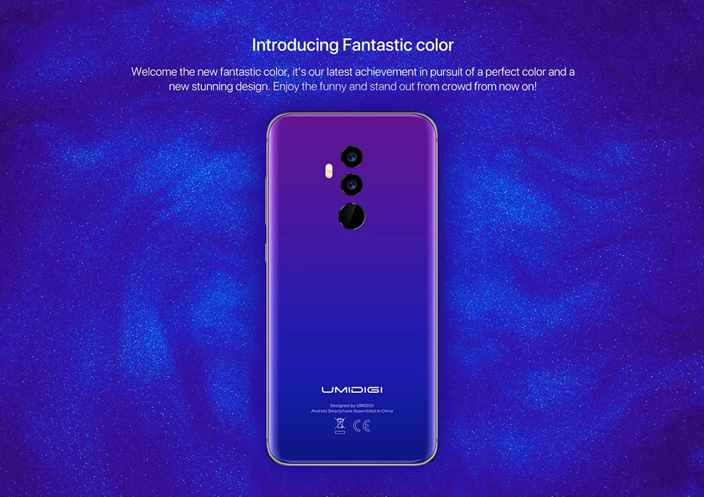 Umidigi Z2 специальное издание 4 Гб ОЗУ 64 ПЗУ мобильный телефон Helio P23 Octa Core 6," Android 8,1 16 Мп+ 8 МП 4G LTE камера Сотовый телефон