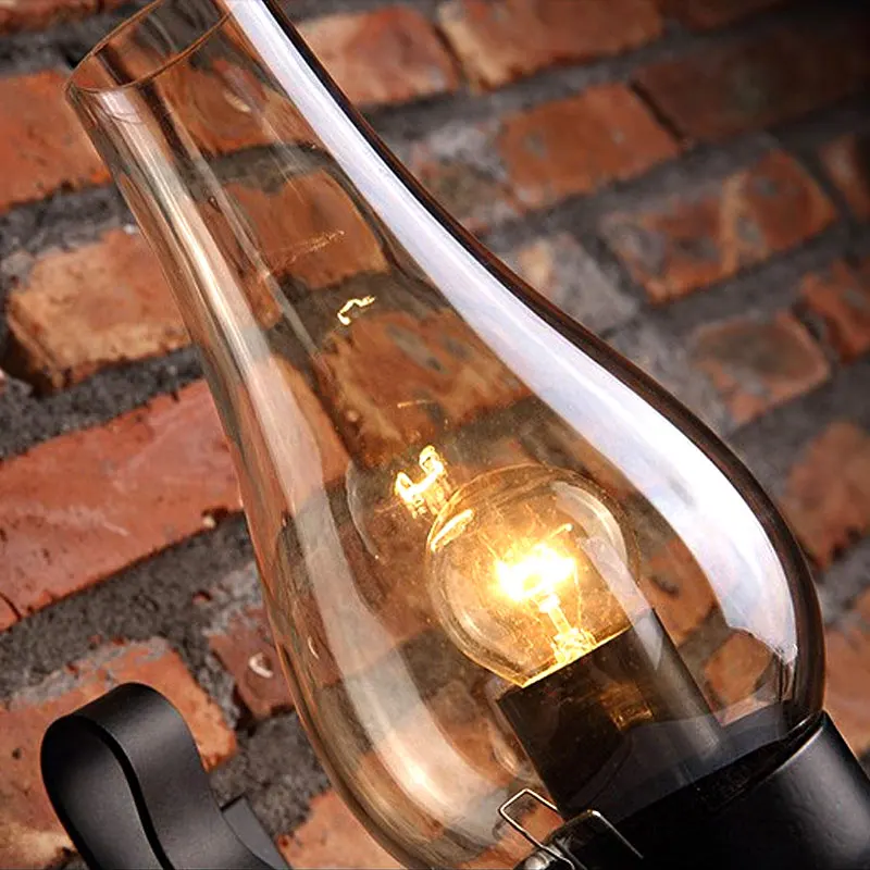 Retro Wall Lamp Loft Industrial Personalized Restaurant Iron Aisle Wall light 