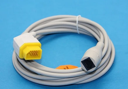 

Compatible New Nihon Kohden IBP Adapter Cable to Appott Transducer adapter cable,14Pin>>6P6C Jack with 1year warranty