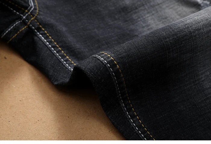 VROKINO новый летний в 2019 черный шорты для женщин для мужчин's джинсы мужчин модные обтягивающие рваные джинсы мужские трусы 38 40 42