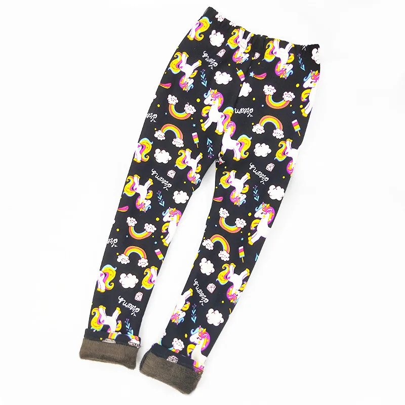Thick Fleece Lined Unicorn Legging -Unicorn Fashion