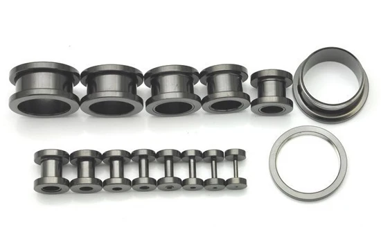 titanium ear tunnels