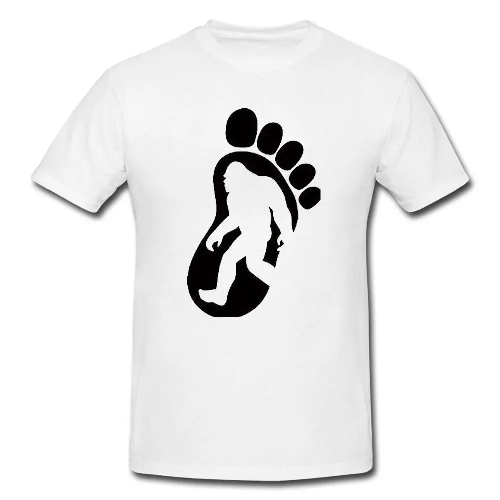 Забавная Мужская и женская футболка с надписью Big Foot забавный подарок классная