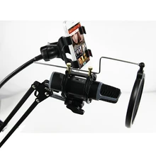 Gomeir K198 Bluetooth 4,0 беспроводной карманный микрофон мини-конденсатор конференции запись пения под караоке микрофон для мобильного телефона, компьютера