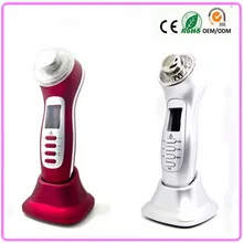 7 IN 1 High Frequency Galvanic Ion Ultrasonic Photon Skin Rejuvenation Face Beauty Care EMS Microcurrent Lifting Firming Machine