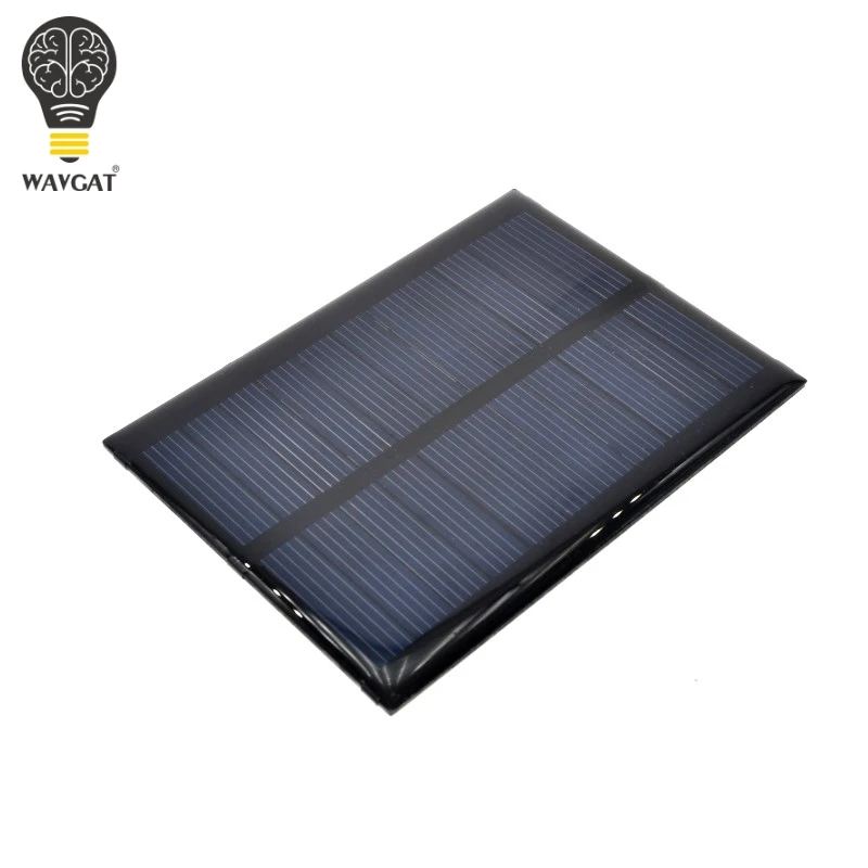 Pannello Solare 0.5W 5V Modulo Fai Da Te Piccolo Pannello Solare Per Il Telefono Cellulare Portatile Del Caricatore Della Casa Di Luce Giocattolo Ecc 