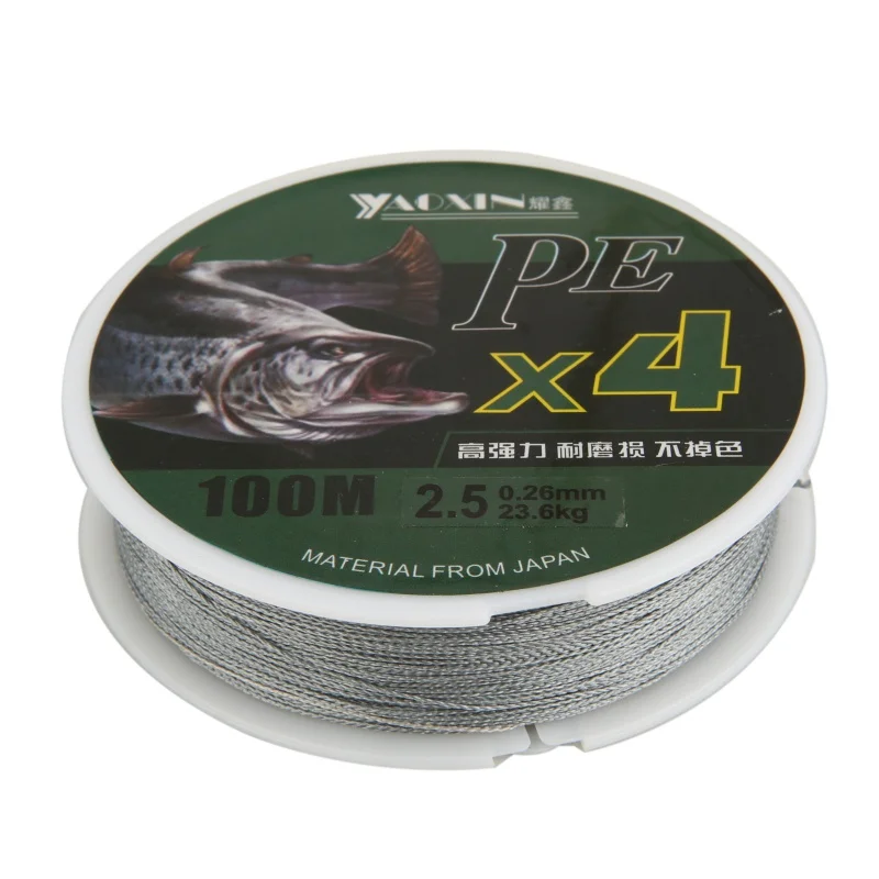 

2018 4 Stands PE 100M Braided Fishing Line 10-80LB Multifilament Fishing Line For Carp Fishing Wire for All Fishing New