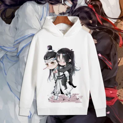 Grandmaster of Demonic Cultivation Wei Wuxian Lan Wangji костюмы для косплея хлопковое пальто толстовка мужская женская пуловер Новинка - Цвет: D