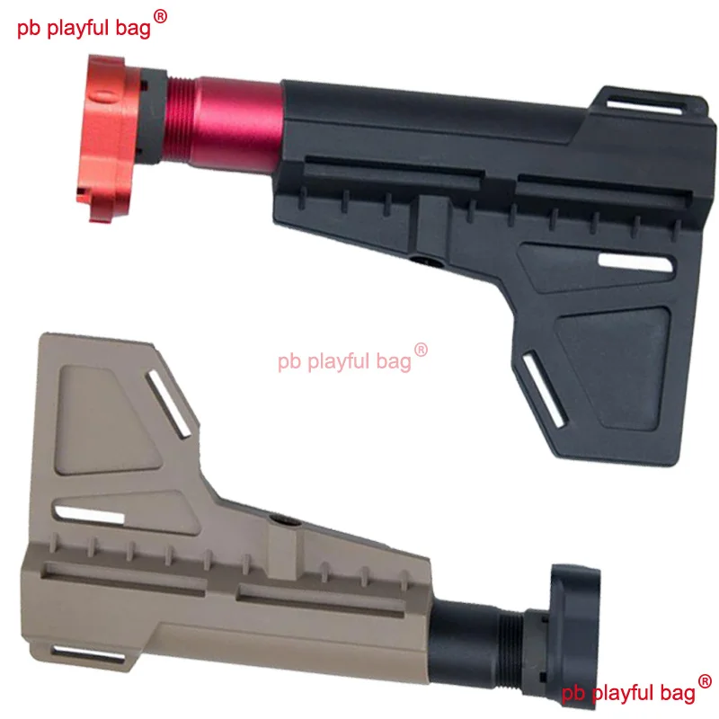 

Outdoor sports cs snipe KAK hatchet water bullet gun nylon butt M4 jinming8 gen8 Lehui AK74u core and adapter ring