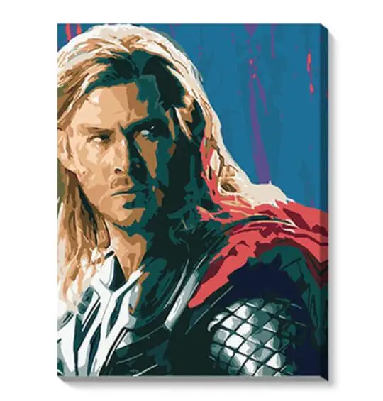 Marvel Thor DIY Digital Painting By NumbersPainting & Calligraphy