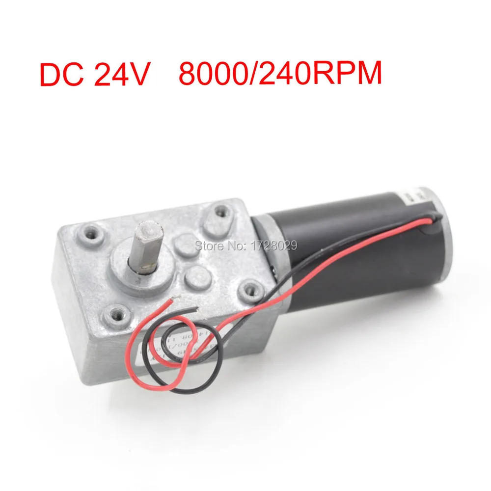 634jsx49-31zy DC24V 8000/240 об./мин. червь сокращения Шестерни коробка Двигатель