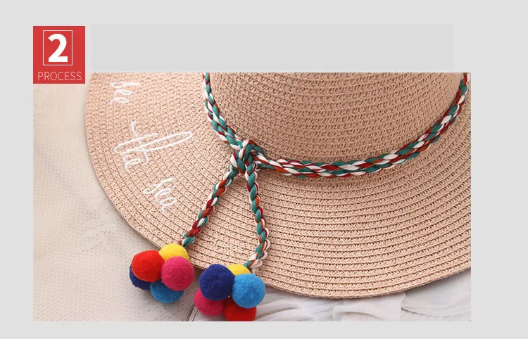 BINGYUANHAOXUAN,, стиль, для взрослых женщин и девушек, модная вышивка, Солнцезащитная шляпа с УФ защитой, большой бант, летняя пляжная соломенная шляпа