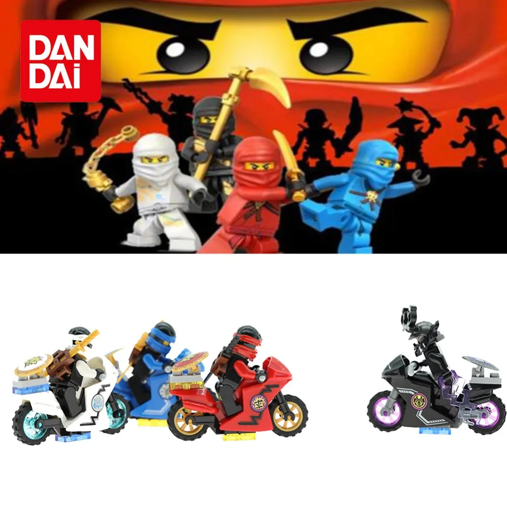 HOT Legoingly DIY Toy Bricks Building Blocks Ninjago bicycle Masters Model Compatible with Most Legoes gift for girl GK30 | Игрушки и