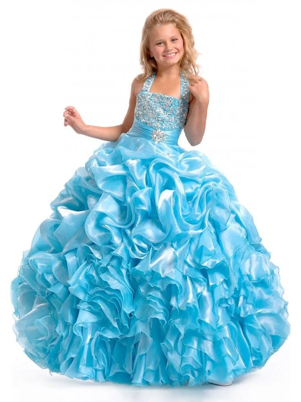 Blue Pageant Dresses For Little Girls Beauty Pageant Gowns 2015 10 14 ...