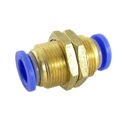 

8mm to 8mm One Touch Fittings Bulkhead Union Adapter