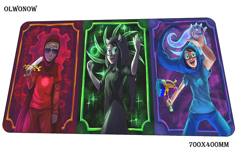 Игровой коврик для мыши 700x400x3 мм, большой коврик для геймера, горячая Распродажа, компьютерная настольная клавиатура со встроенной мышью, коврики для игр locrkand - Цвет: size 700x400x3mm