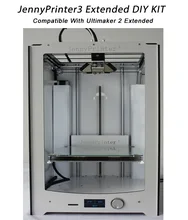 JennyPrinter3 Extended DIY KIT Perfect Compatible with original Ultimaker 2 UM2 Extended Included all 3D Printer Parts JennyPrinter3 Extended DIY KIT Perfect Compatible with original Ultimaker 2 UM2 Extended Included all 3D Printer Parts