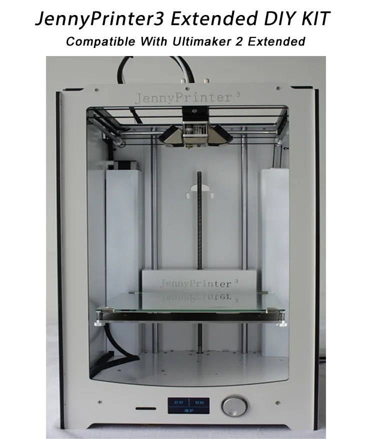 JennyPrinter3 Extended Auto Leveling 3D Printer DIY KIT Perfect Compatible with Ultimaker 2 UM2 Extended Included all Parts